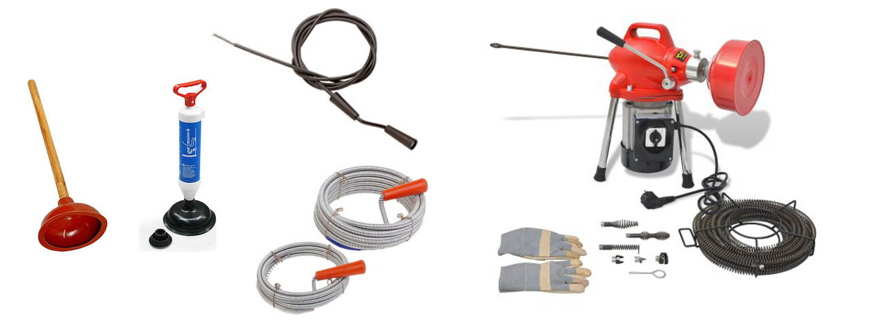 Εργαλεία αποφράξεων νεροχύτη ΑΠΟΦΡΑΚΤΙΚΑ ΕΡΓΑΛΕΙΑ ΝΕΡΟΧΥΤΗ